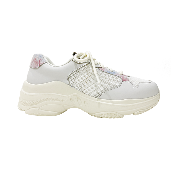 皮革拼接超透氣運動鞋