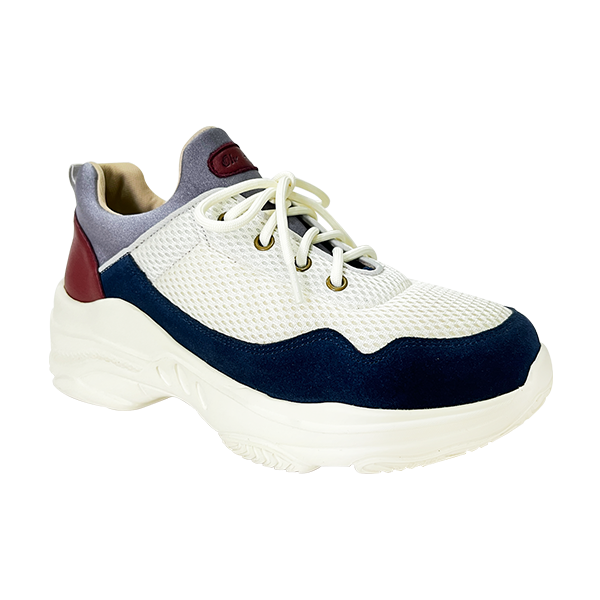 質感拼接撞色老爹鞋