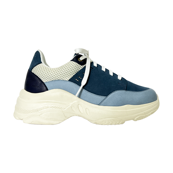 藍調水波休閒老爹鞋