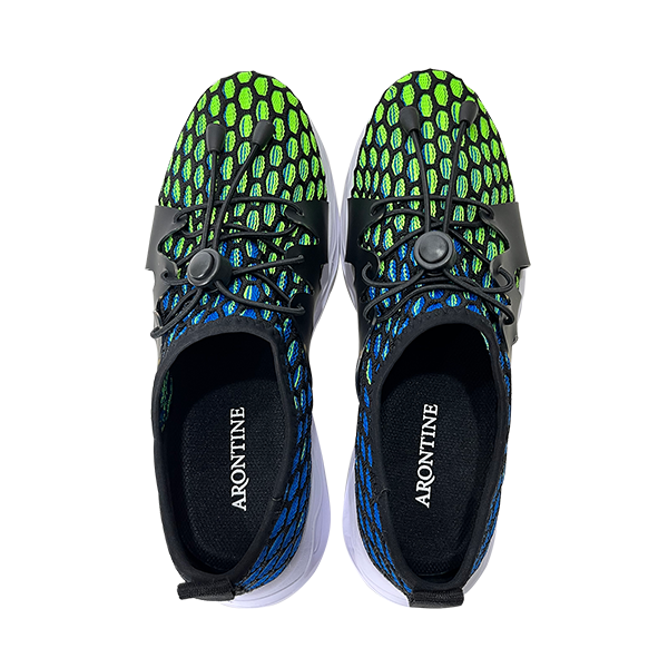 漸變網底休閒鞋