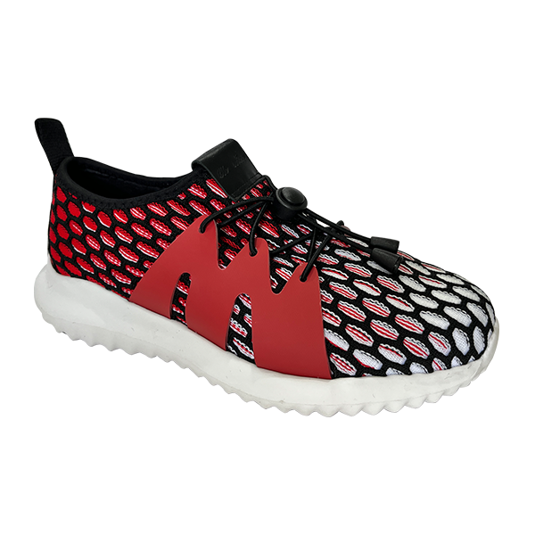 漸變網底休閒鞋