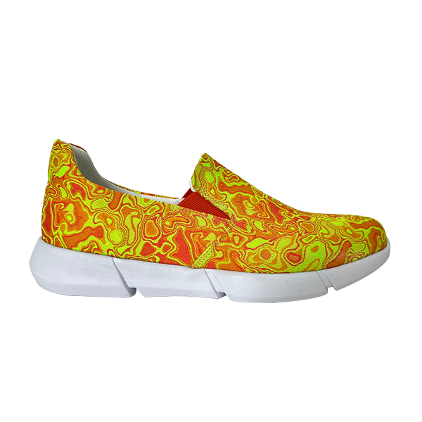 拉花鬆緊休閒鞋