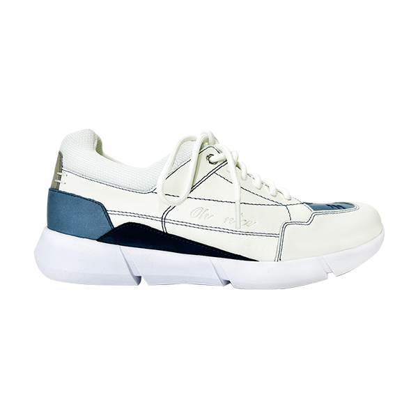 二次元線條拼接運動鞋