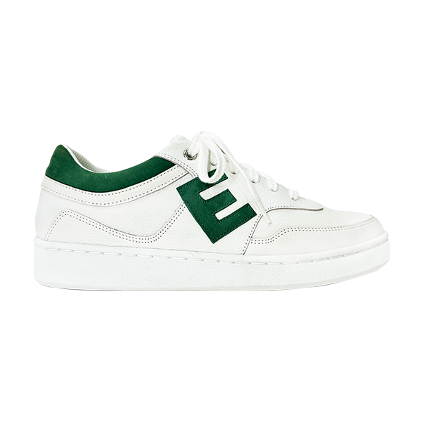 E字休閒小白鞋