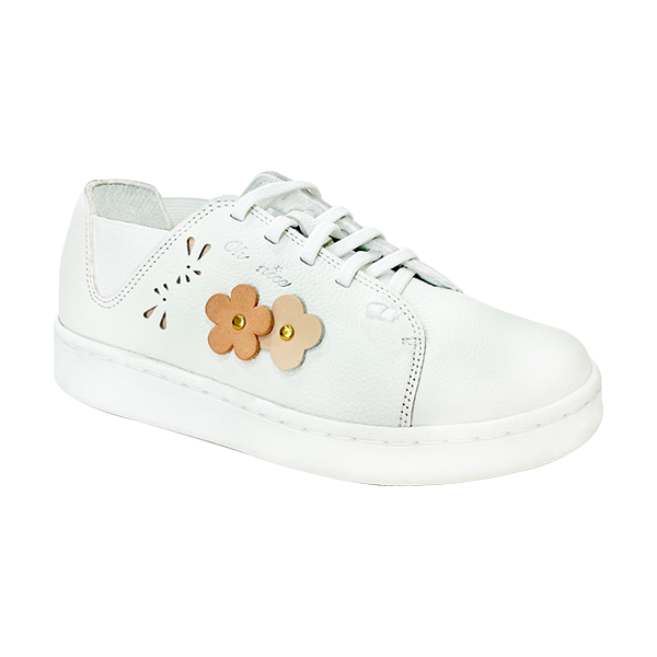 花朵鏤空休閒童鞋