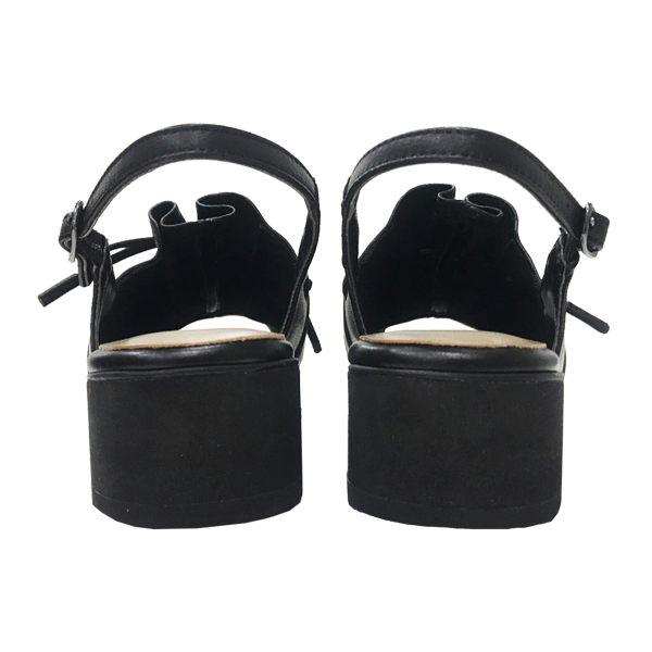 羊皮嬌小復古輕涼鞋