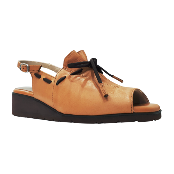 羊皮嬌小復古輕涼鞋